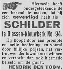 Nieuwe
Gorinchemsche Courant, 2 juni 1926.